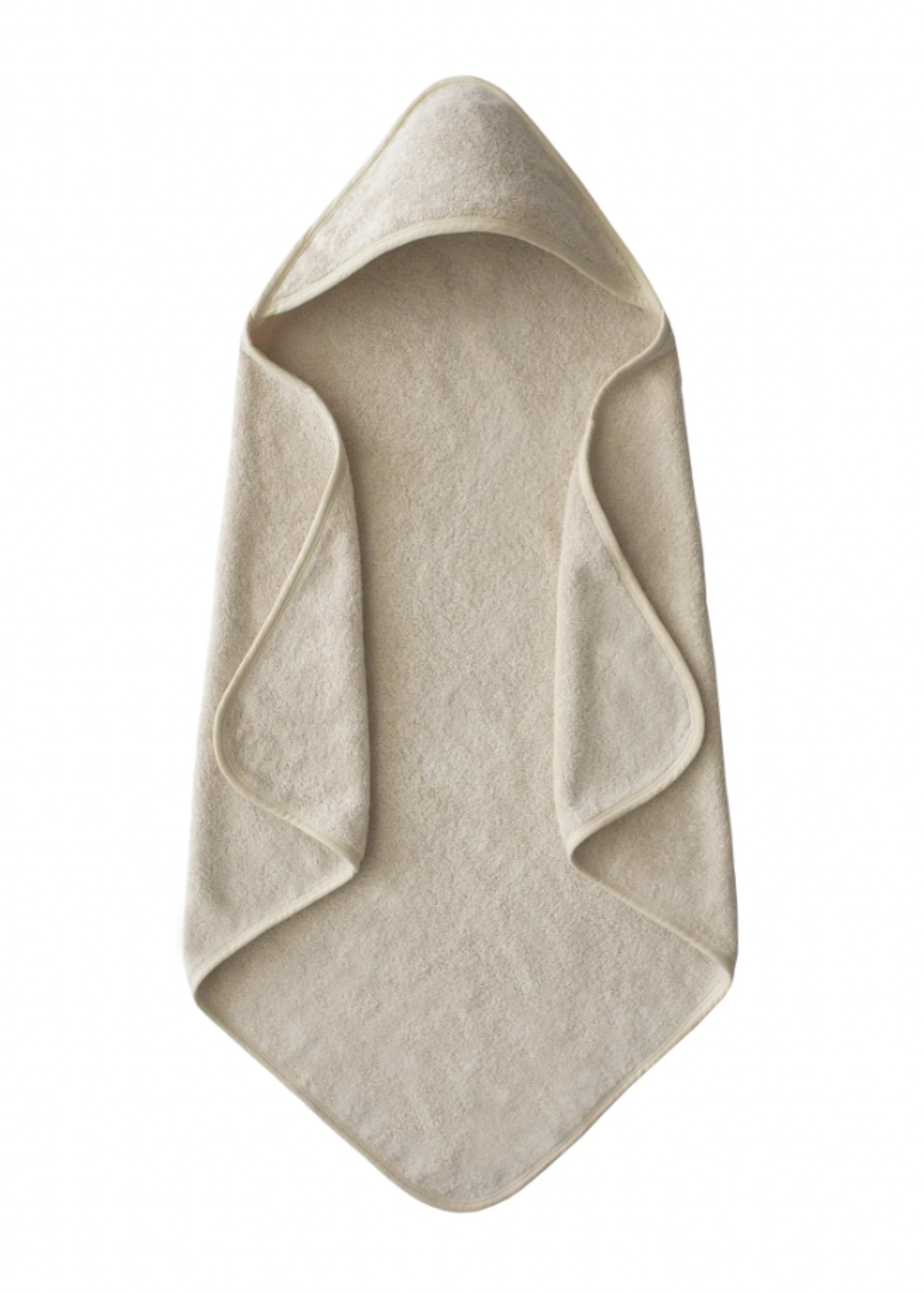 Elitaire Petite Organic Cotton Hooded Towel in Fog