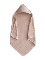 Elitaire Petite Organic Cotton Hooded Towel in Blush