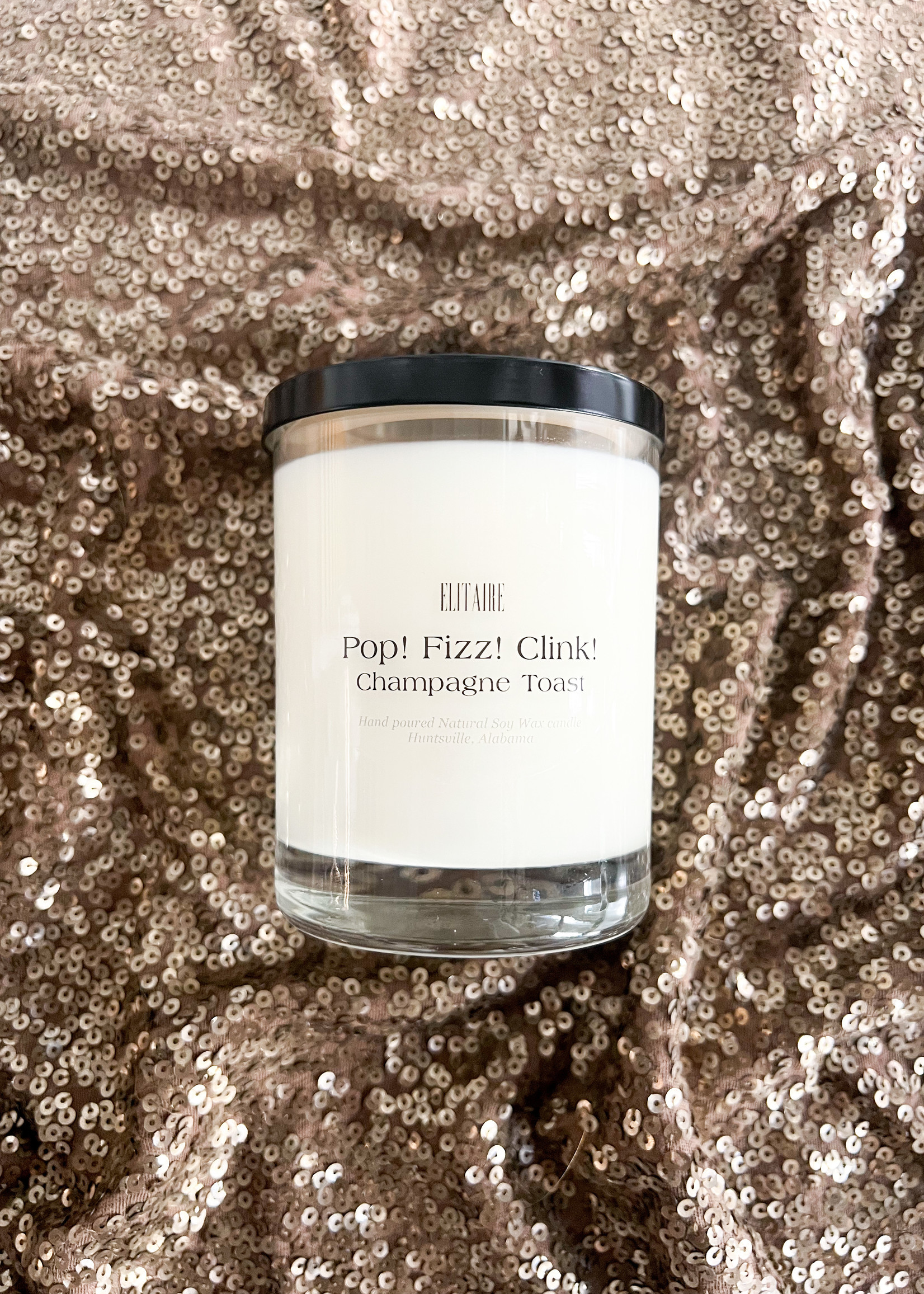 Elitaire Boutique Pop! Fizz! Clink! Champagne Toast - Holiday Candle Collection