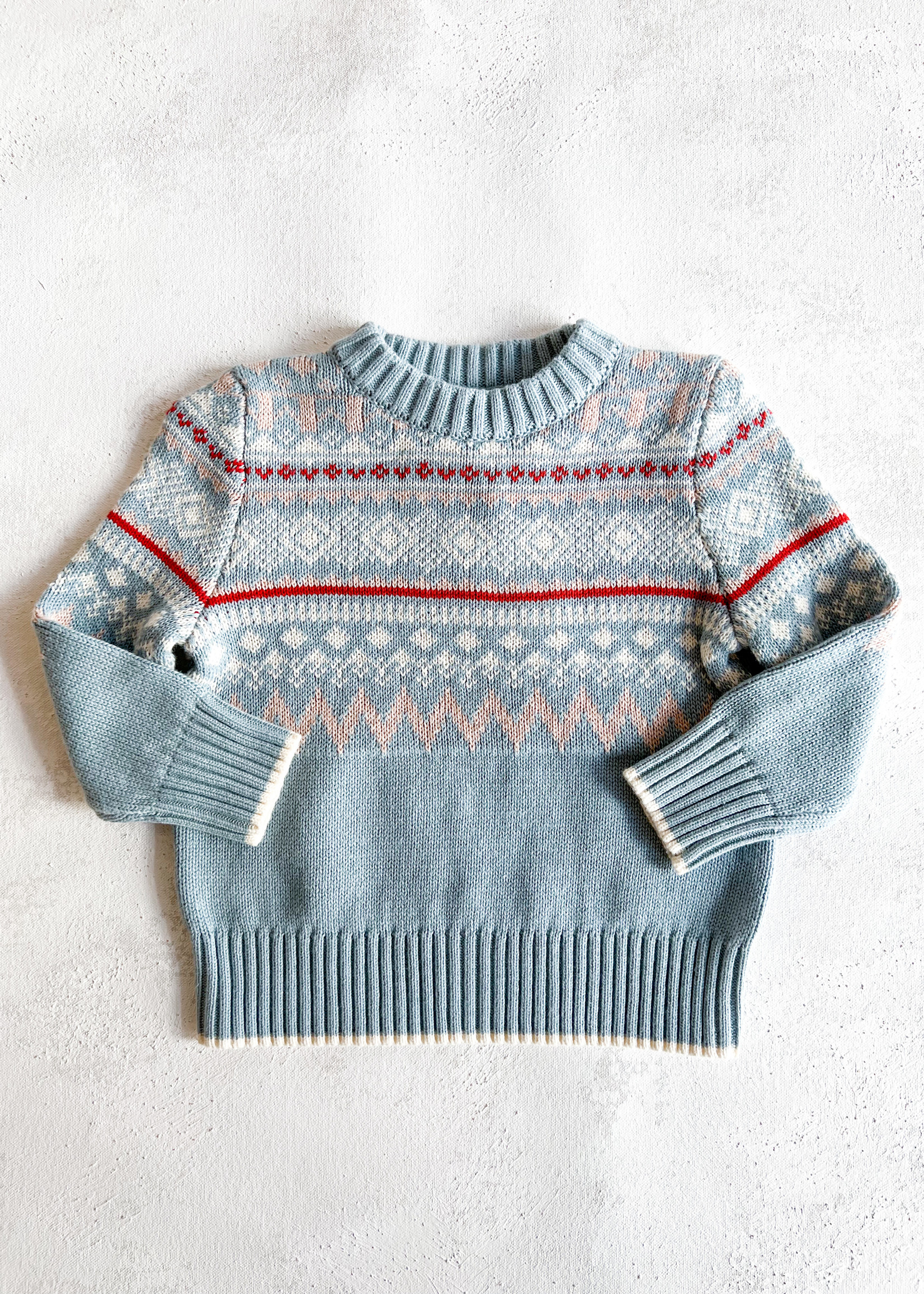 Elitaire Petite Ginny Sweater in Blue