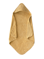 Elitaire Petite Organic Cotton Hooded Towel in Mustard