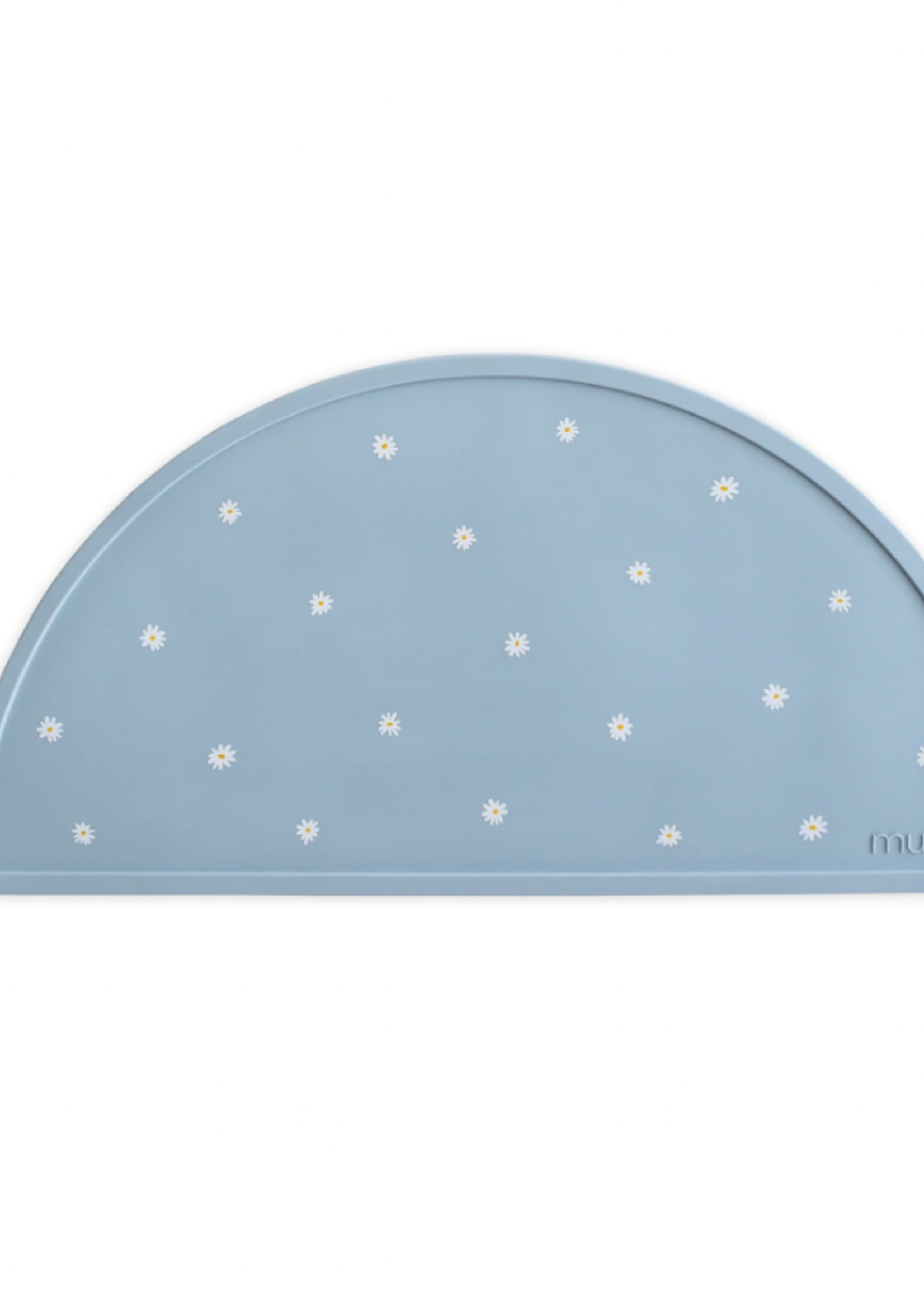 Elitaire Petite White Daisy Silicone Placemat