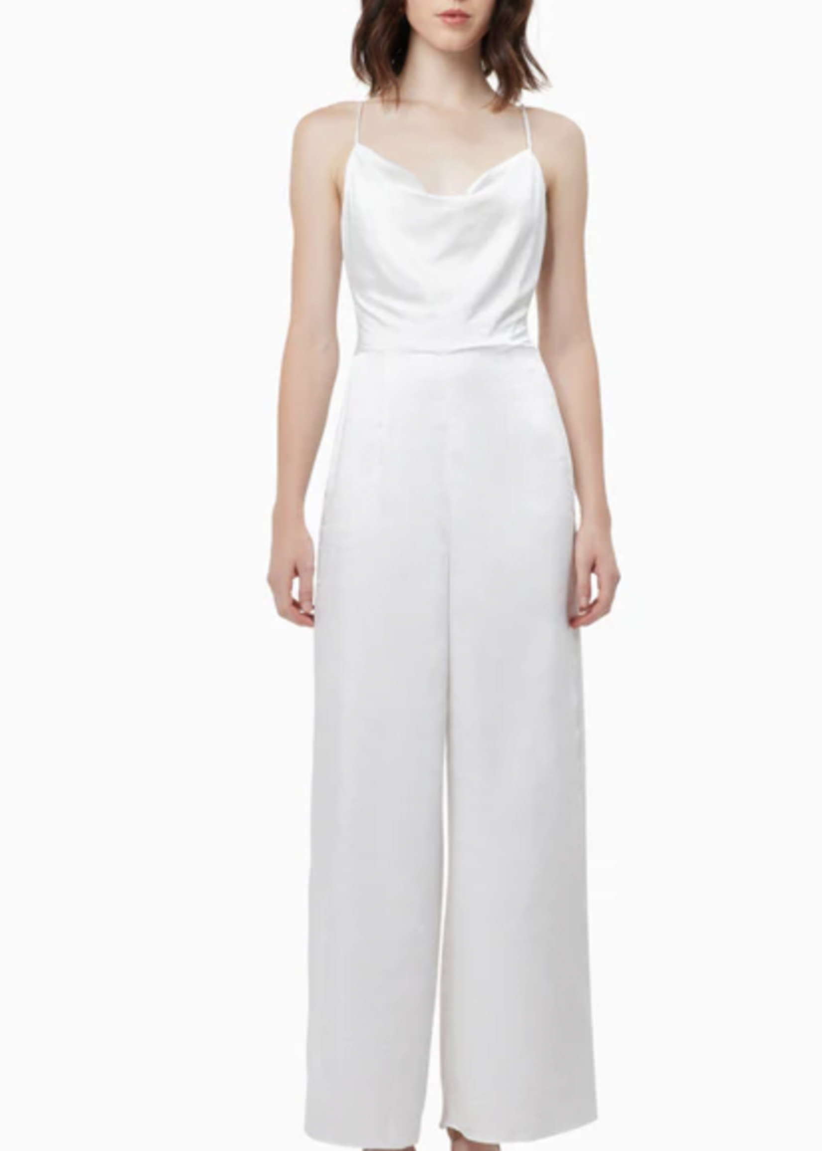 Elitaire Boutique Lydia Jumpsuit in Ivory