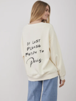 Elitaire Boutique Return to Paris Sweatshirt
