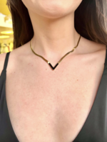 Elitaire Boutique Orion Necklace in Onyx