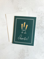 Elitaire Boutique Champagne Toast Cheers Card