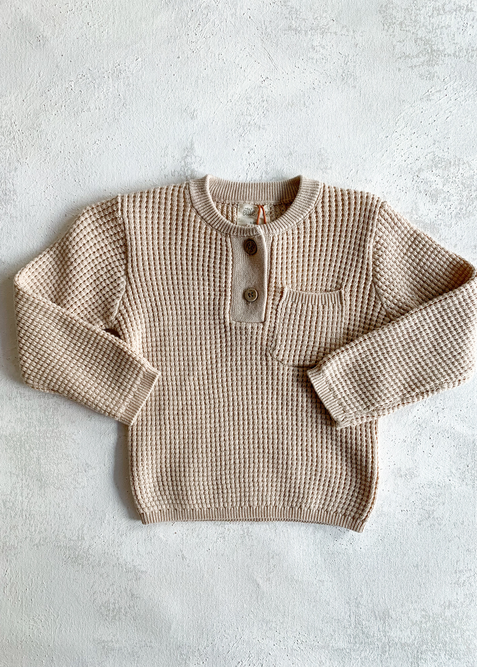 Elitaire Petite Albie Top in Oatmeal