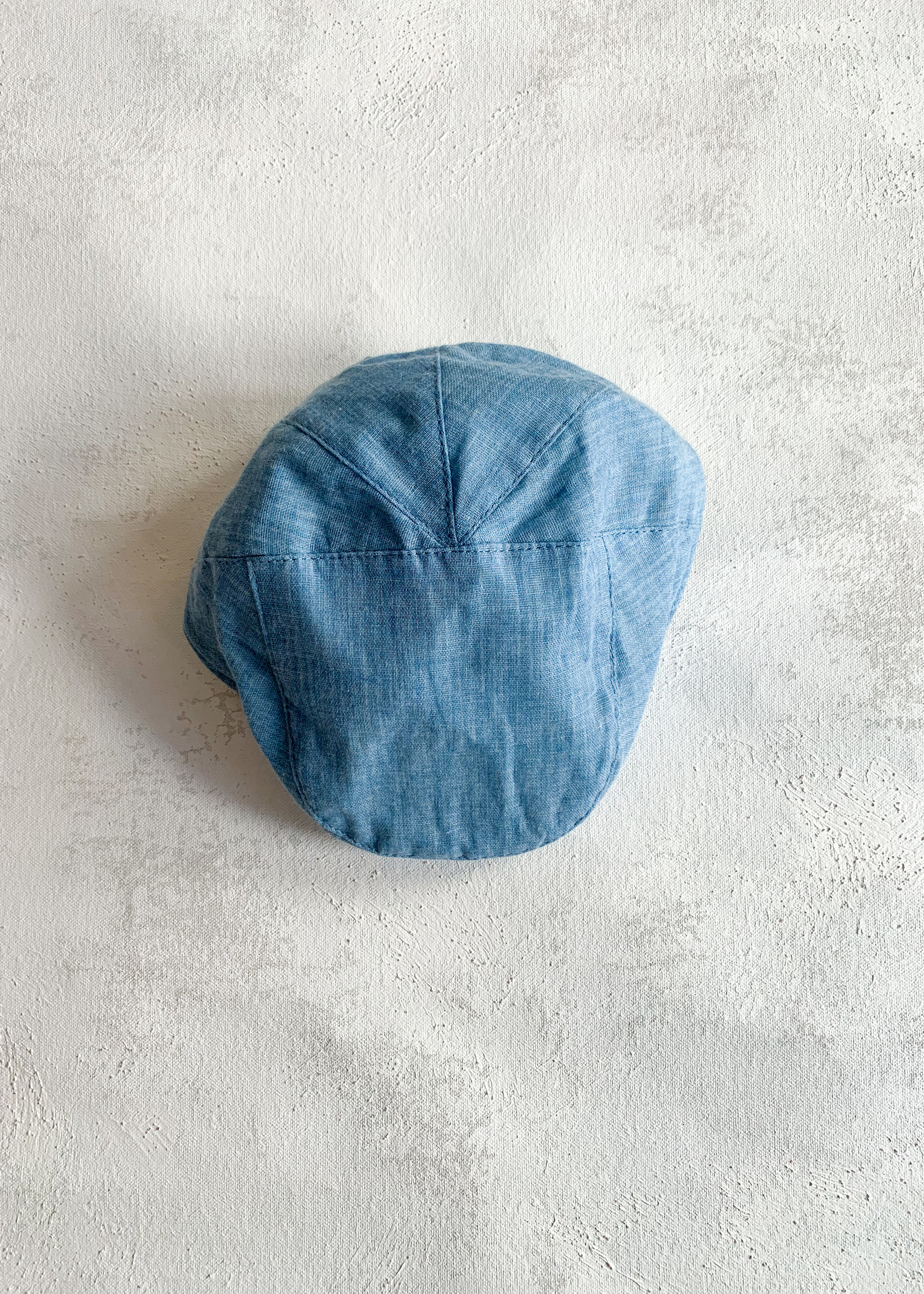 Elitaire Petite Chap Flat Cap in Blue