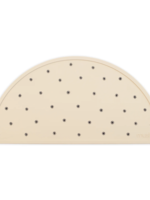 Elitaire Petite Black Daisy Silicone Placemat