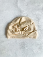 Elitaire Petite Cozy Me Bow Hat in Calm Yellow