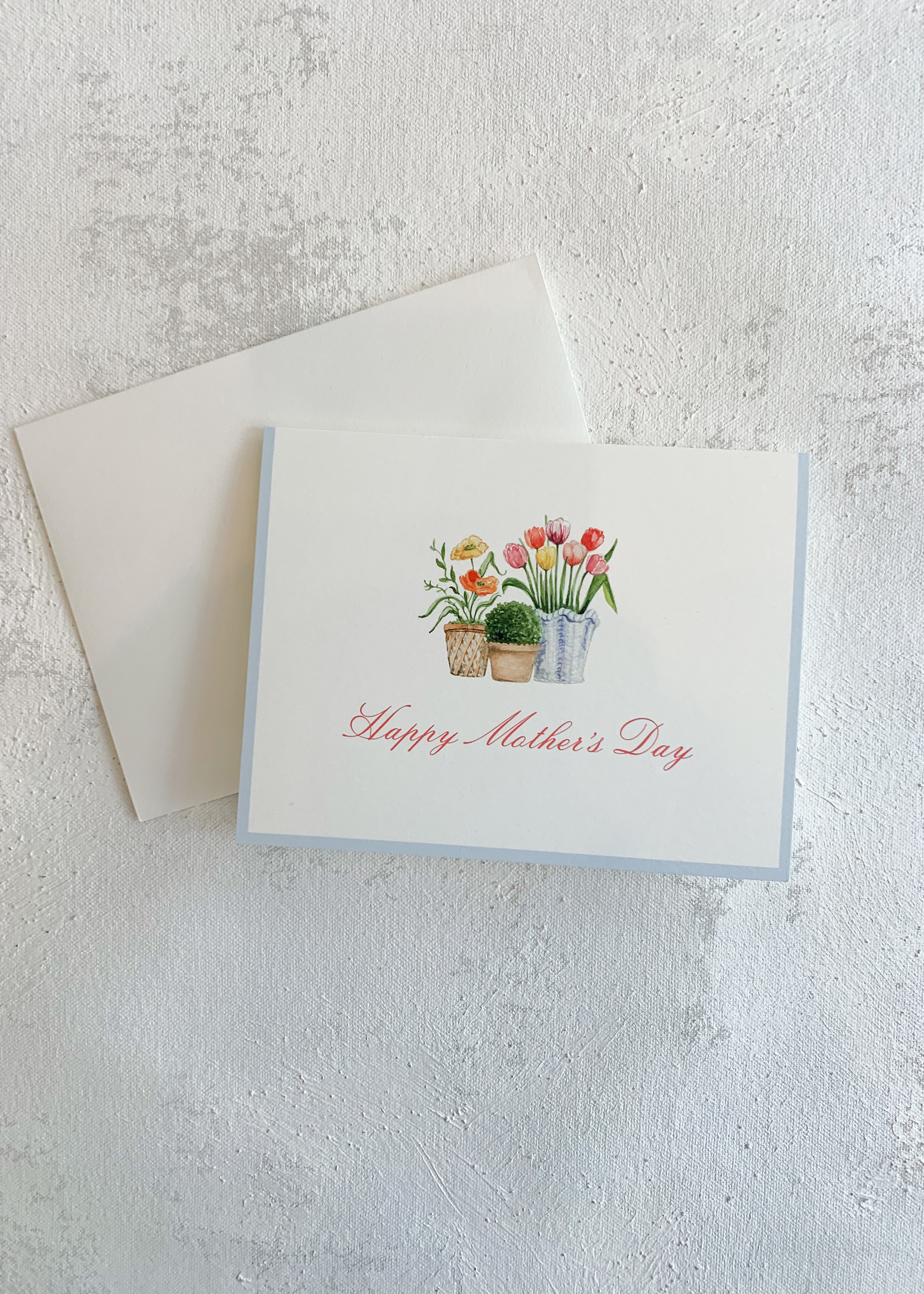 Elitaire Boutique Flower Cart Mother's Day Card