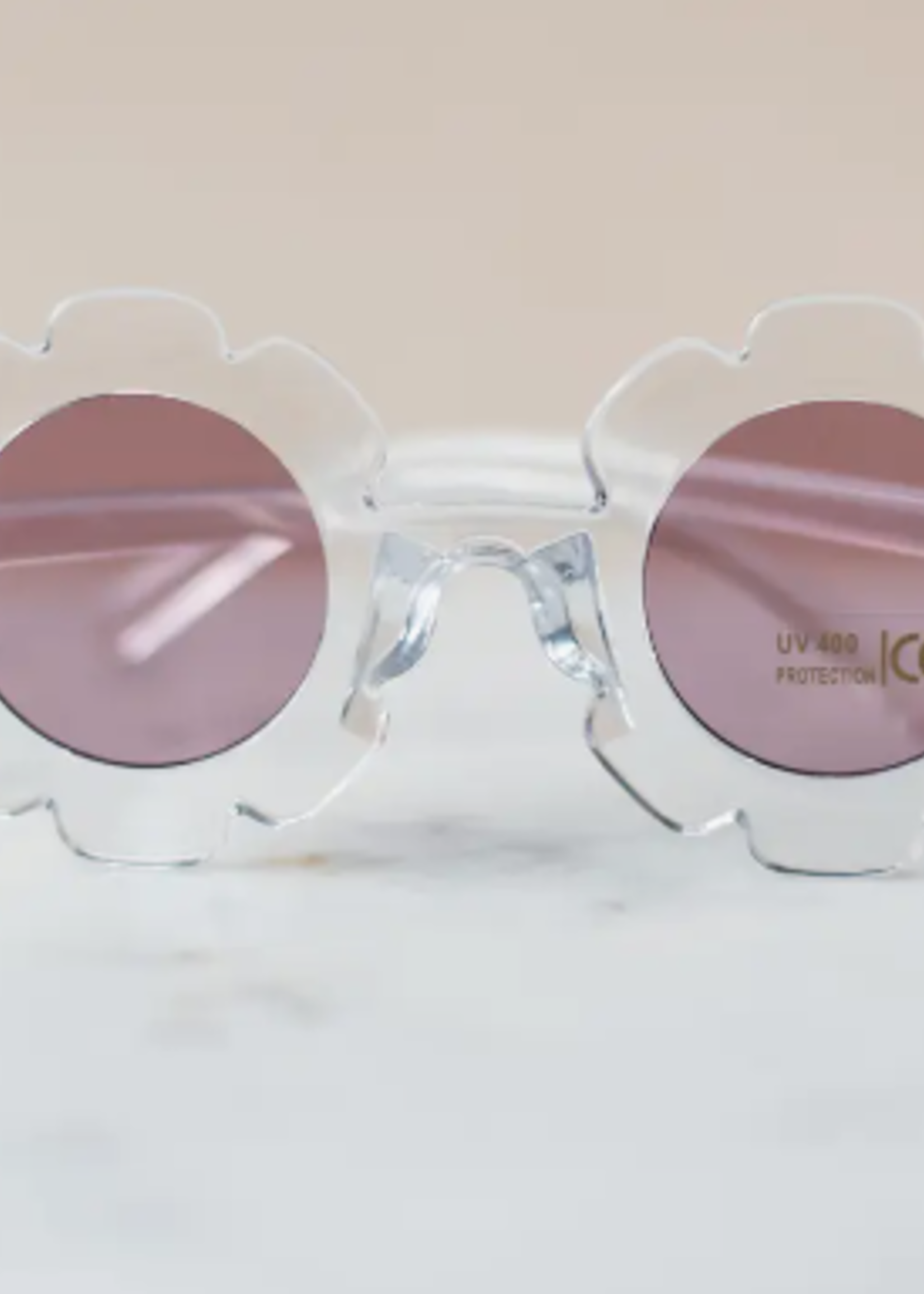 Elitaire Petite Retro Floral Sunglasses