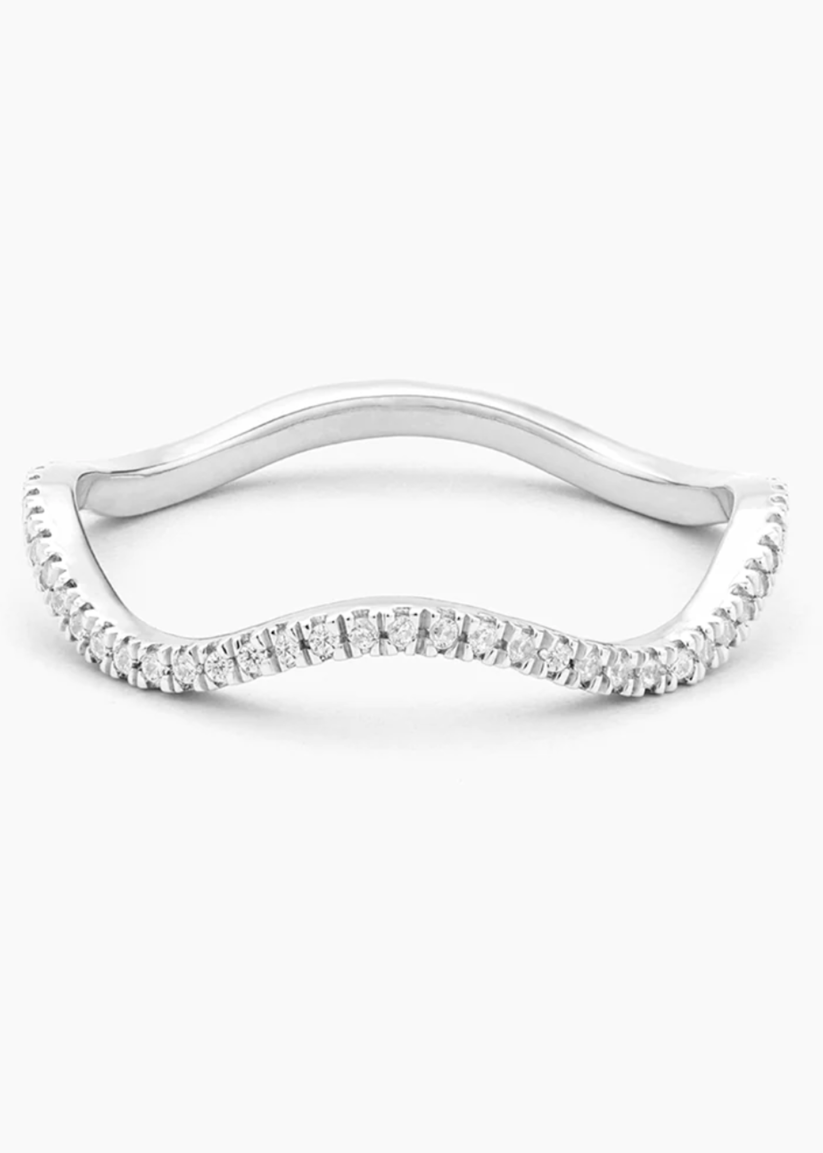 Elitaire Boutique Wavy Diamond Ring