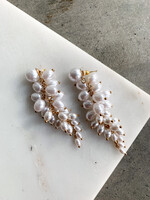 Elitaire Boutique Pearl Chandelier Earrings