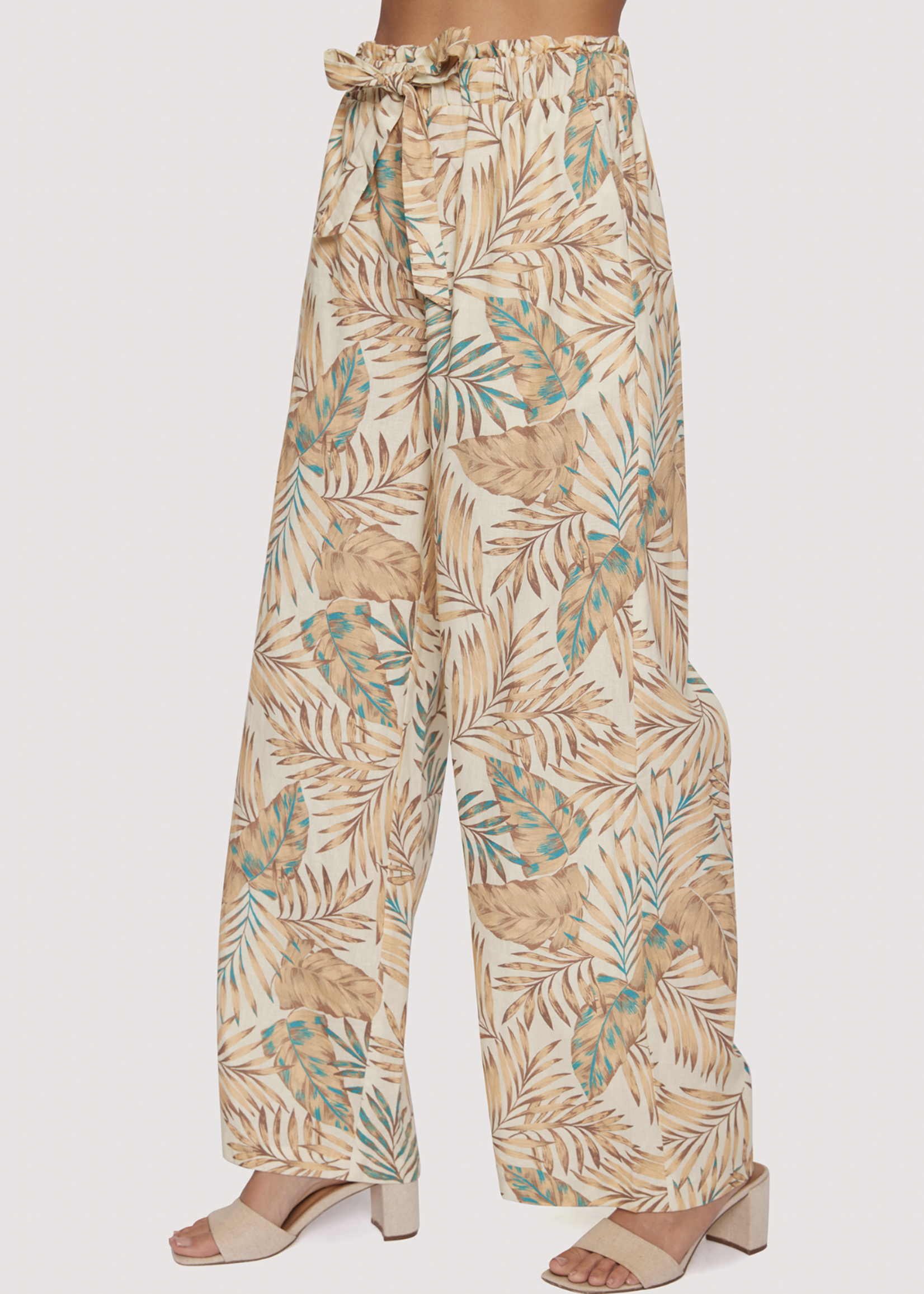 Elitaire Boutique Amalfi Palm Pants