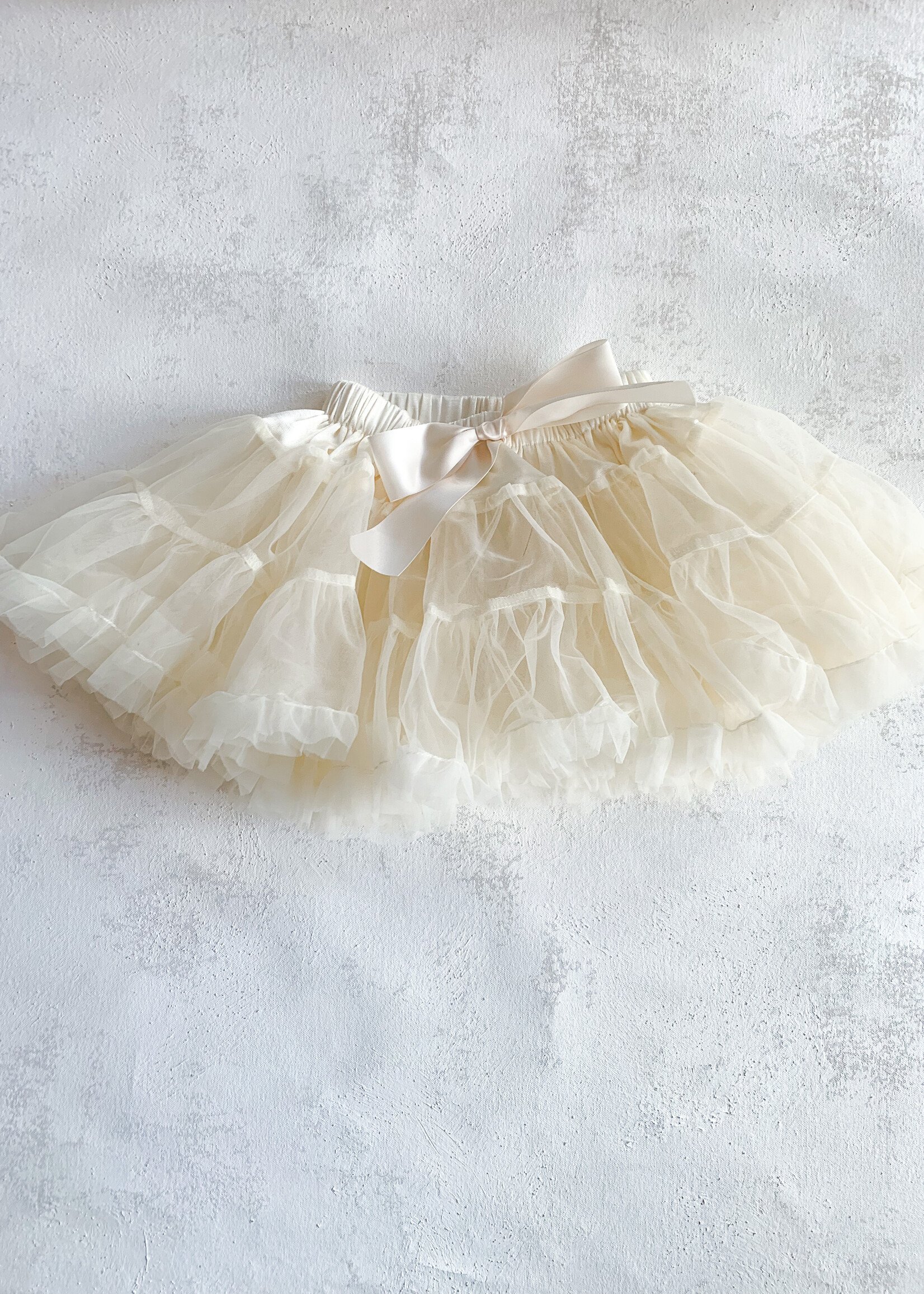 Elitaire Petite Ruffle Tutu in Cream