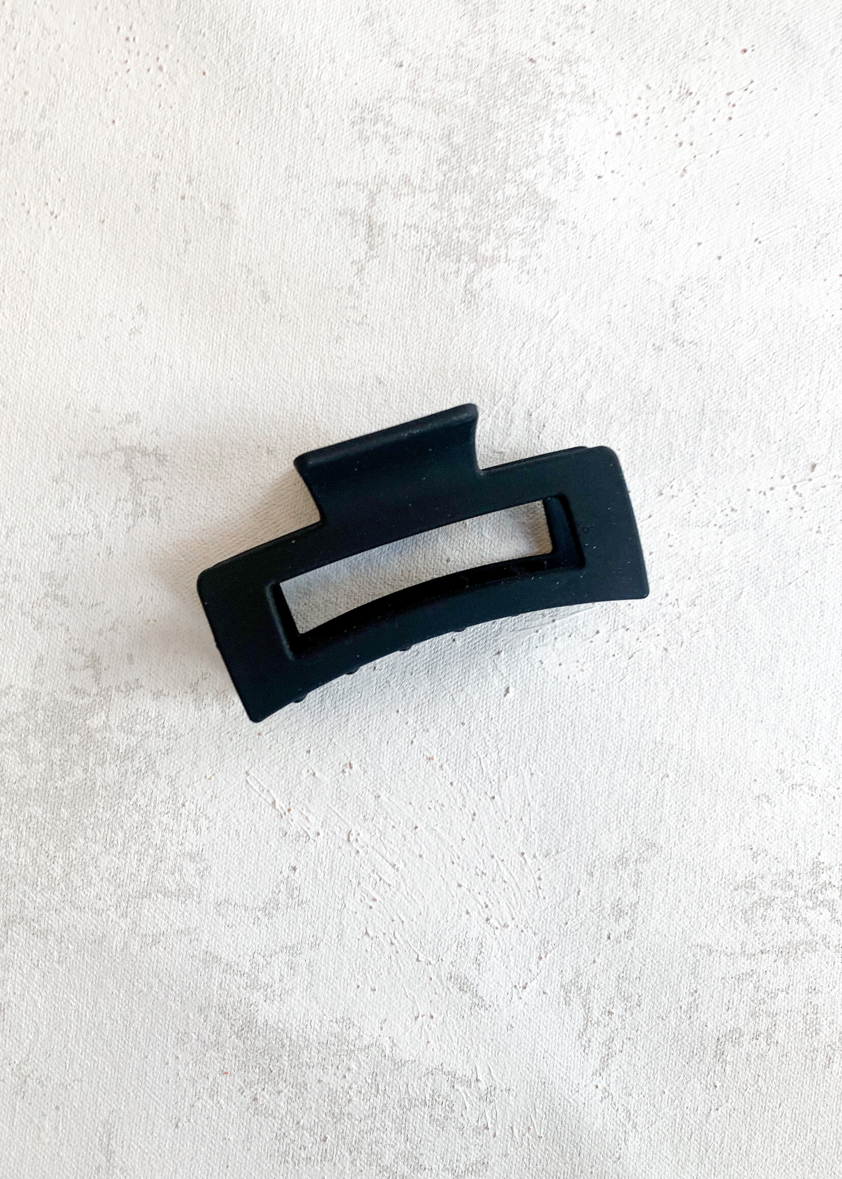 Elitaire Boutique Matte Rectangle Hair Clip