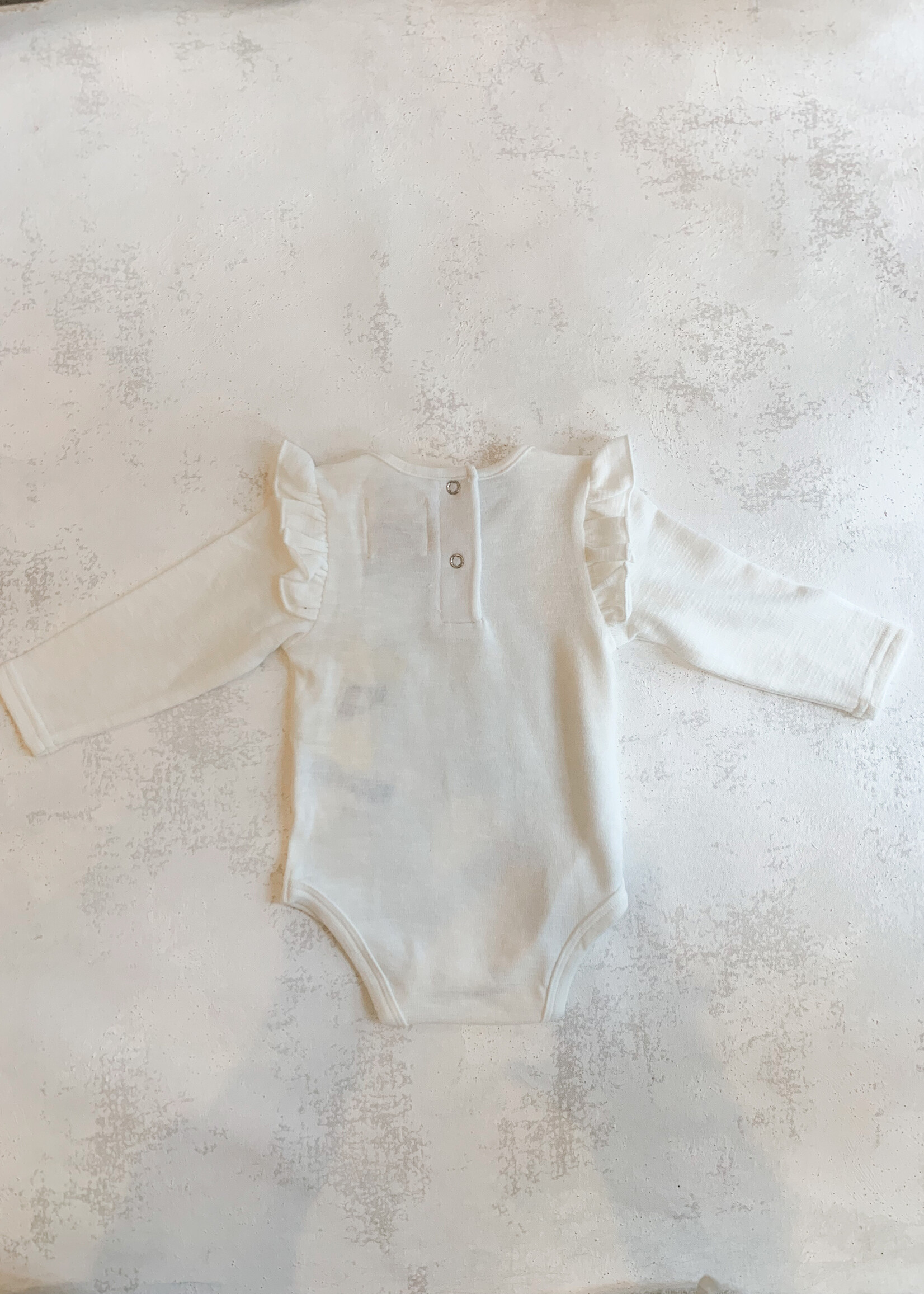 Elitaire Petite Quinn Onesie in Ivory