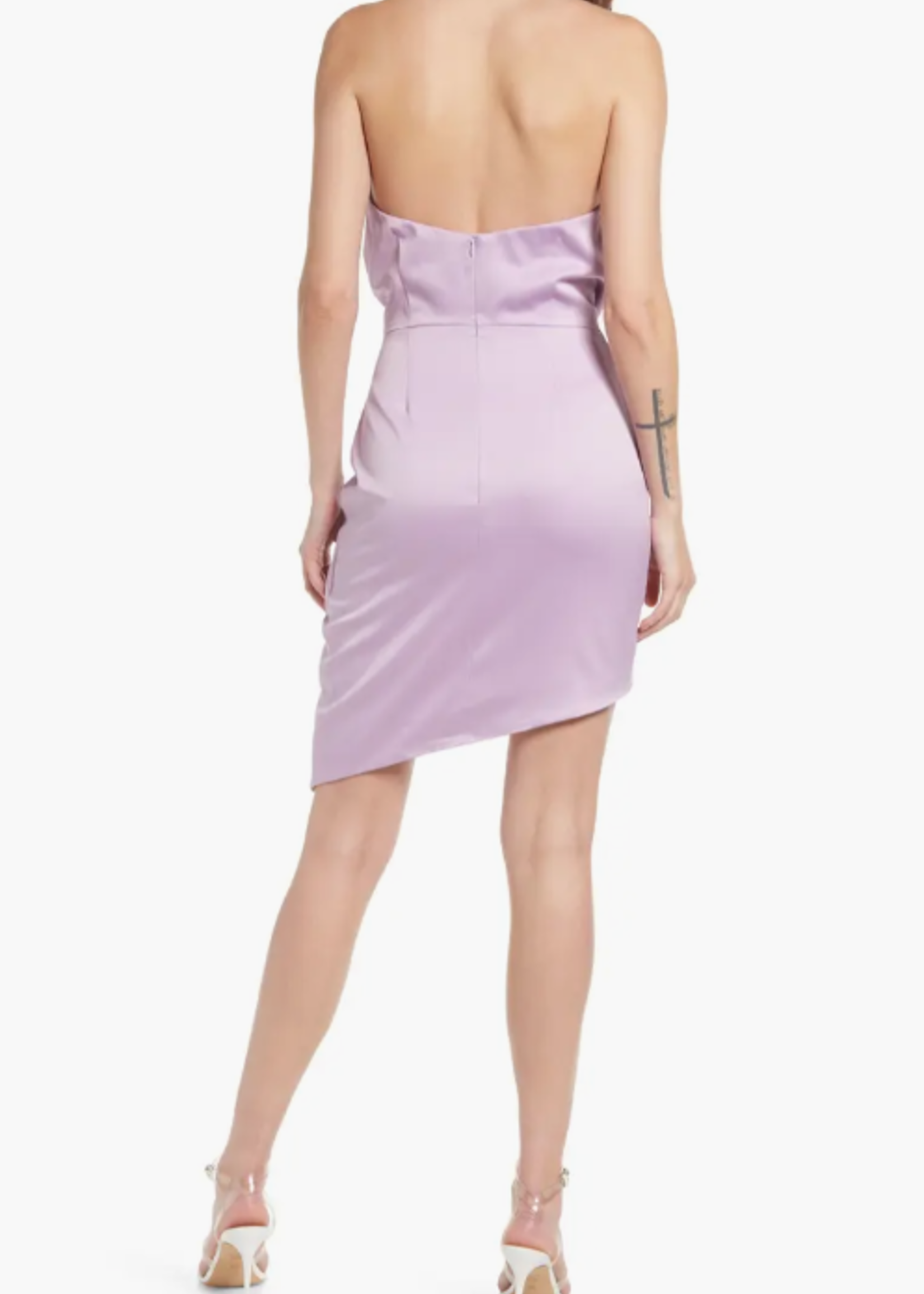 Elitaire Boutique Camo Dress in Lilac