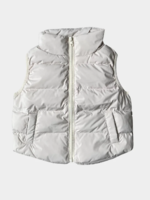 Elitaire Petite Almond Puffer Vest