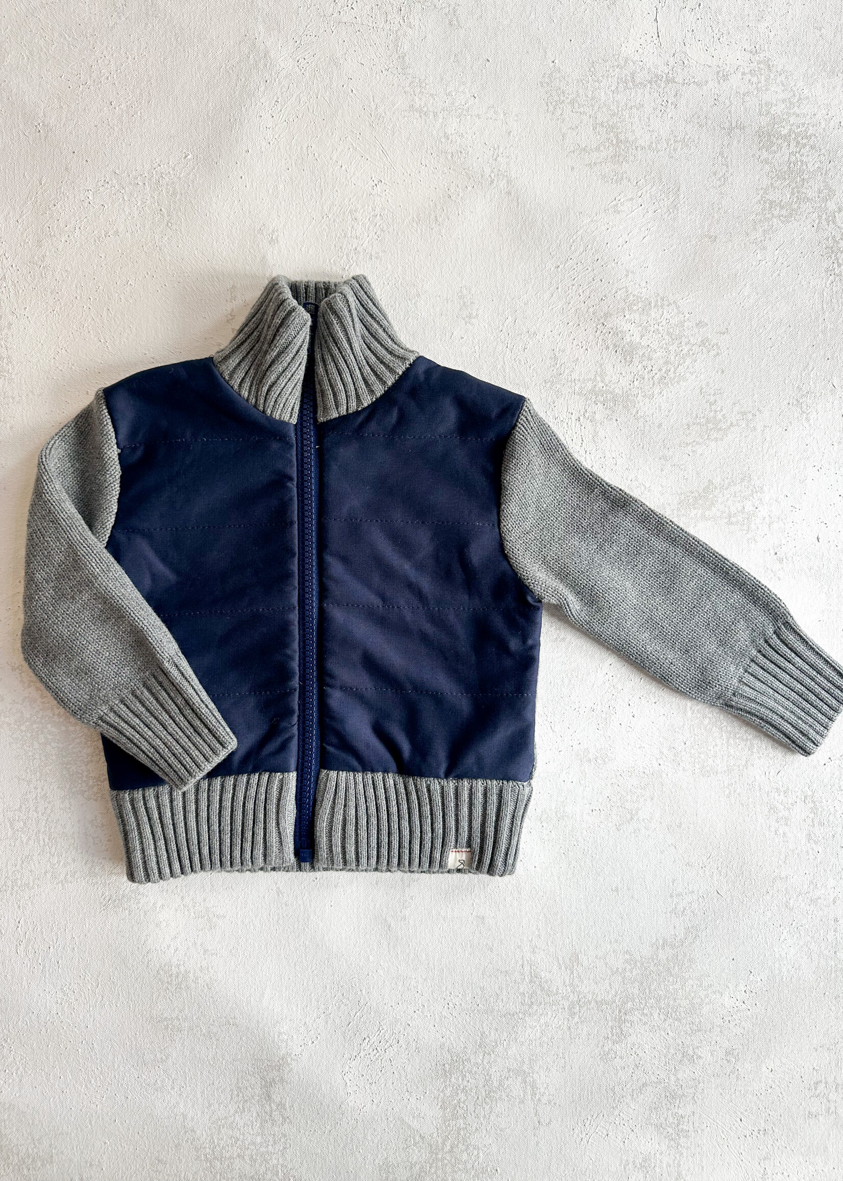 Elitaire Petite Joshy Sweater/Jacket in Navy