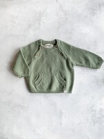 Elitaire Petite Morrison Baby Sweater in Sage