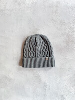 Elitaire Petite Arcadia Knit Hat in Light Grey