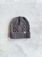 Elitaire Petite Arcadia Knit Hat in Dark Grey