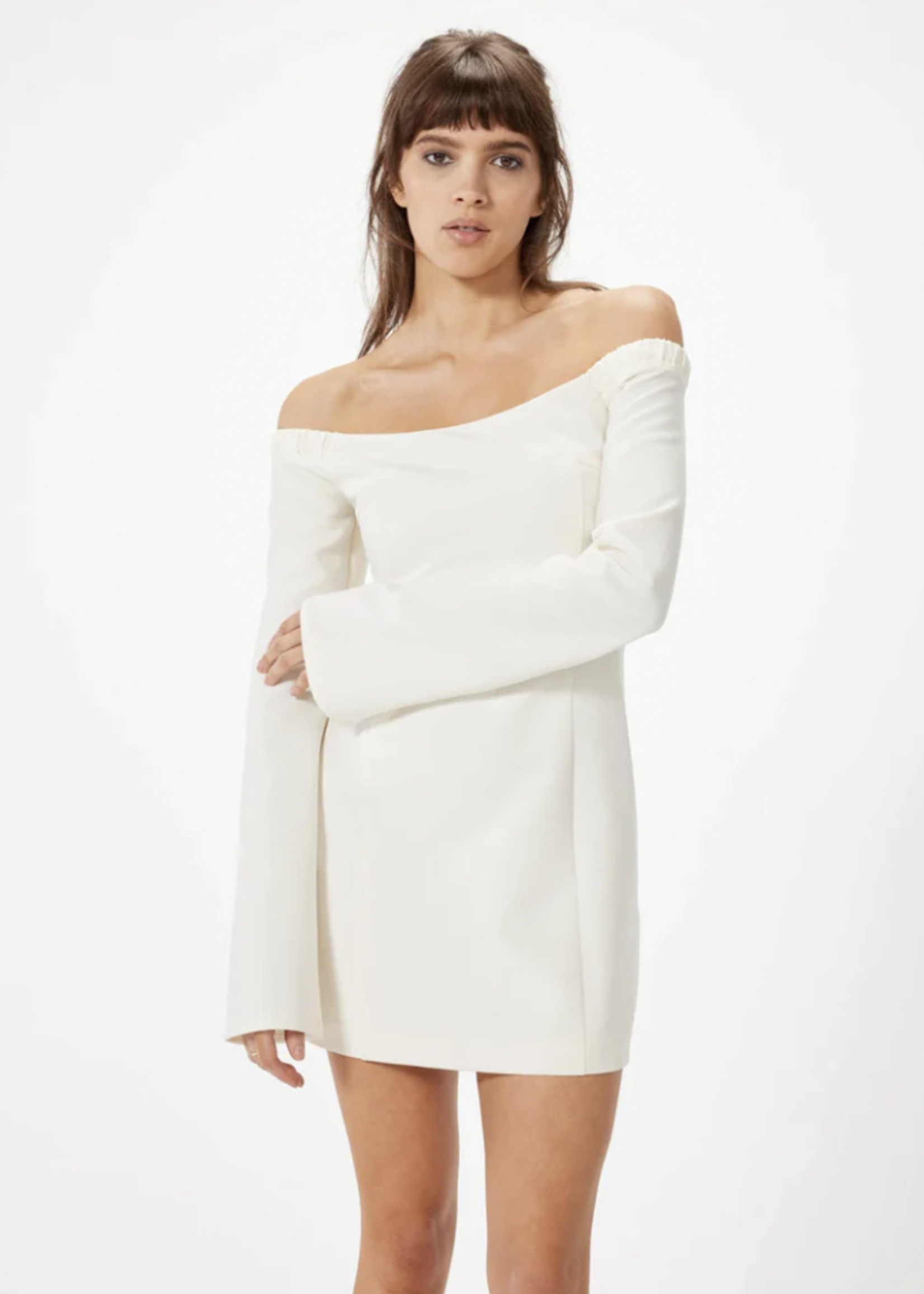 Elitaire Boutique Pixi Dress in Ivory