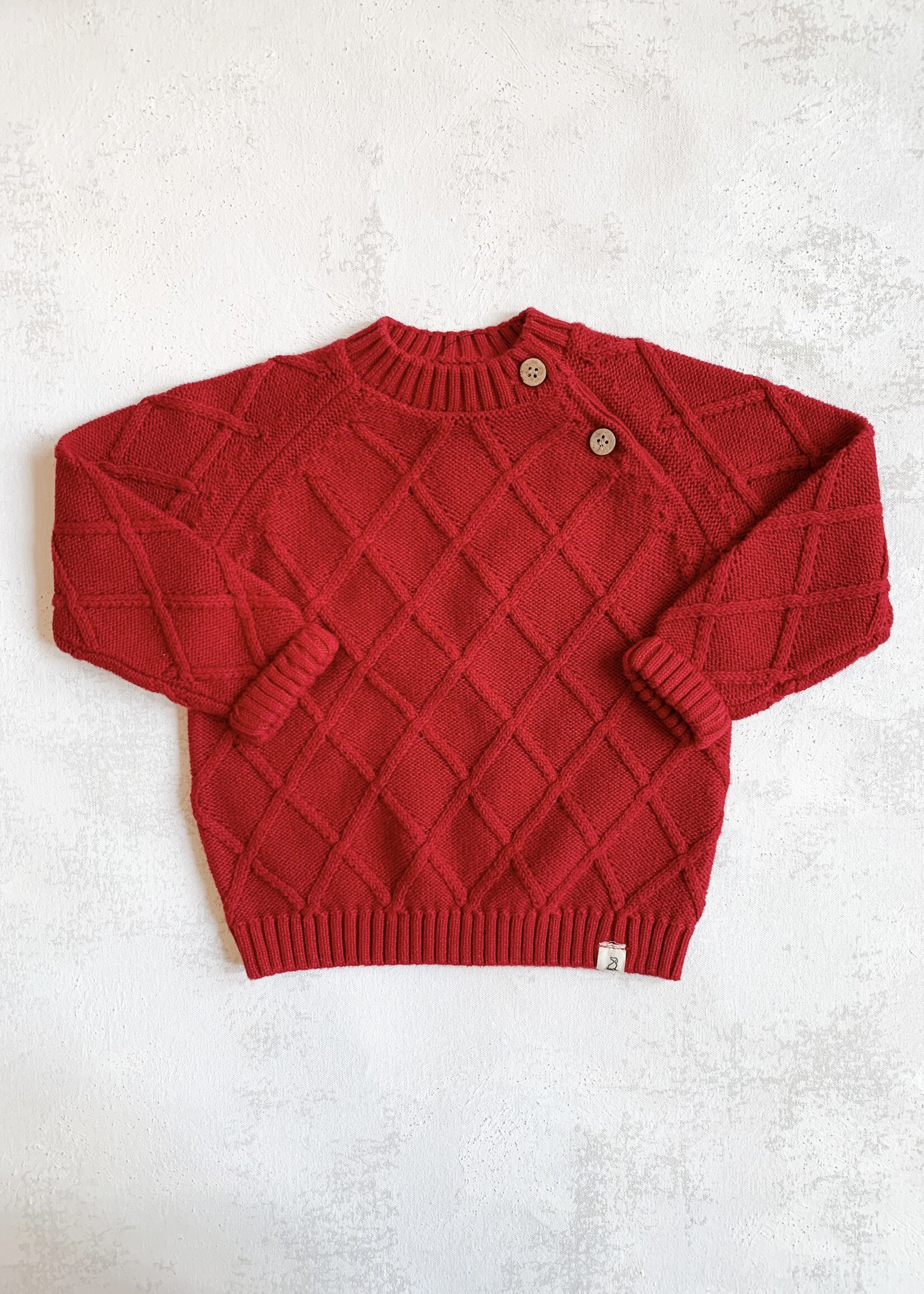 Elitaire Petite Archie Sweater in Red