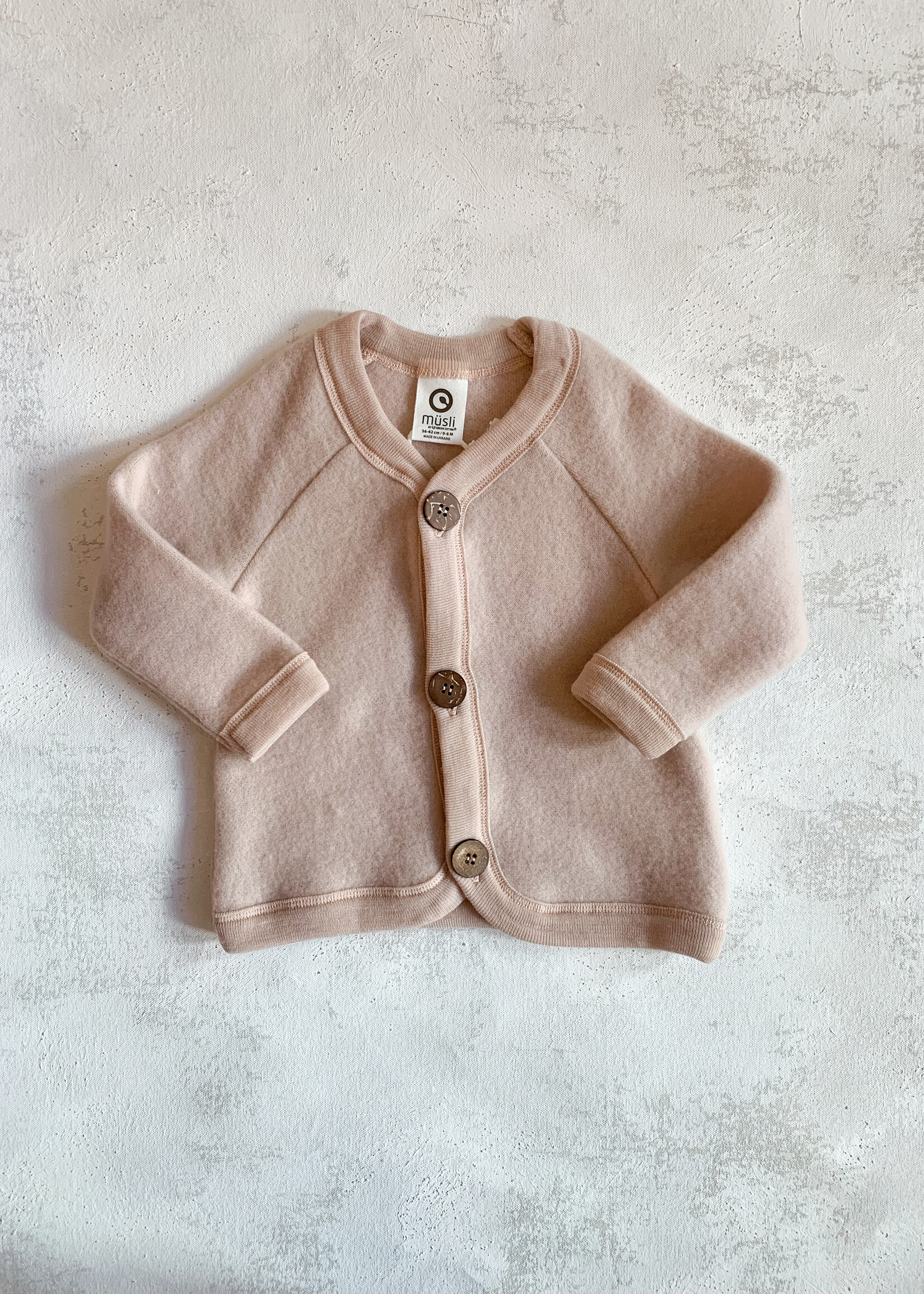 Elitaire Petite Pink Wooly Baby Jacket