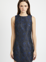 Elitaire Boutique Victoria Mini Dress in Black/Navy