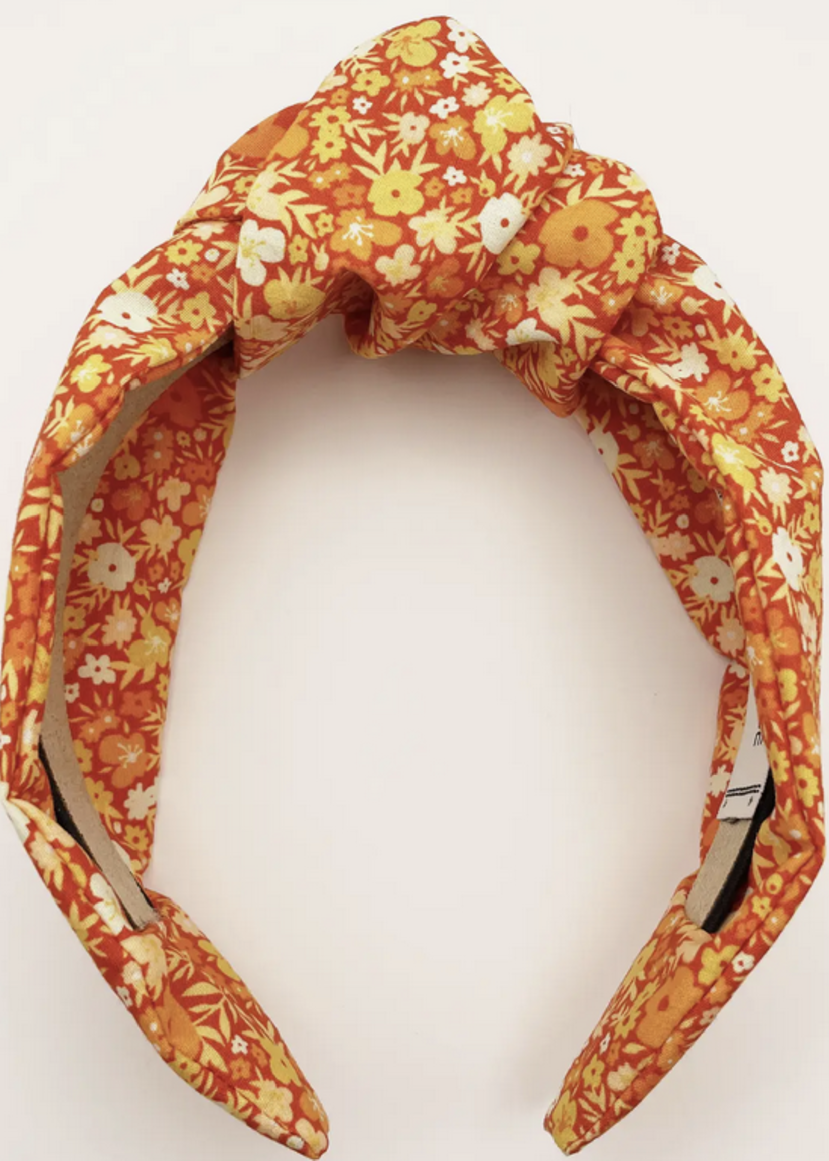 Elitaire Boutique Orange Fleurs Headband