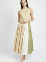 Elitaire Boutique Clara Colorblock Maxi Dress