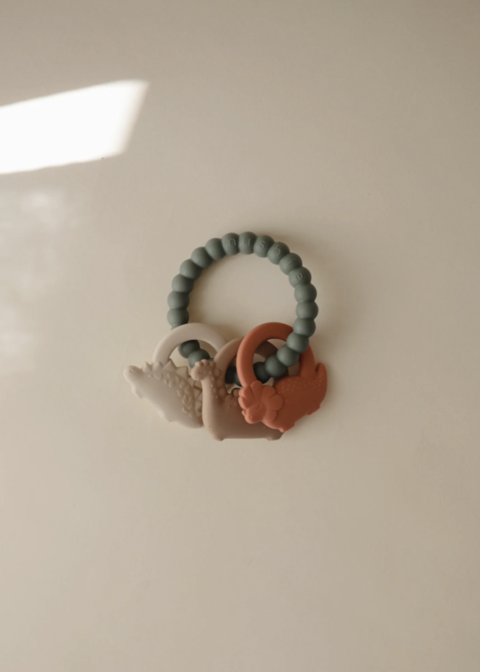 Elitaire Petite Dinos Teething Ring