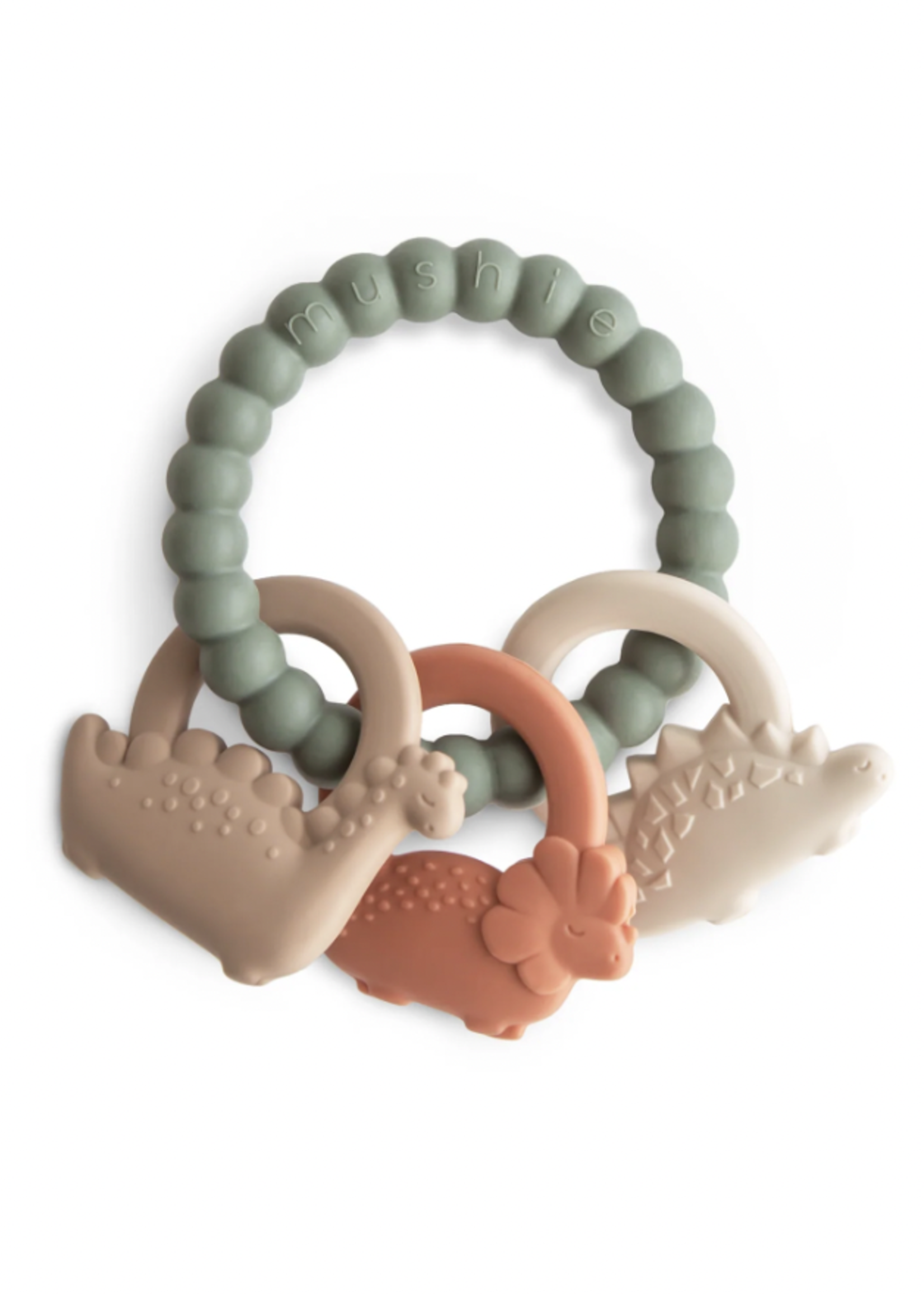 Elitaire Petite Dinos Teething Ring
