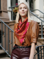 Elitaire Boutique Swells in The City Silk Scarf - Large