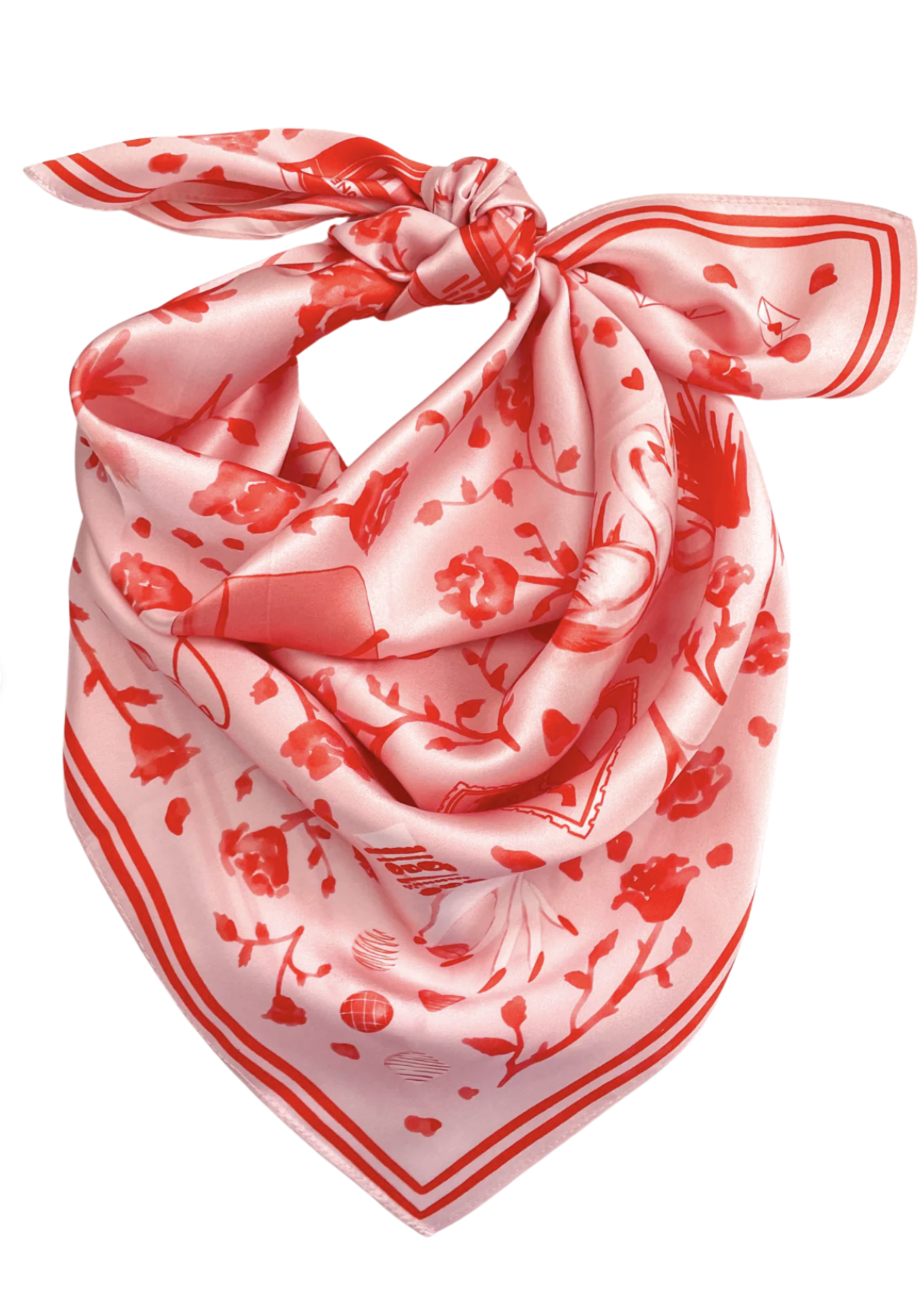 Elitaire Boutique Love Story Silk Scarf by Swells