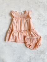 Elitaire Petite Gracie Dress in Peach