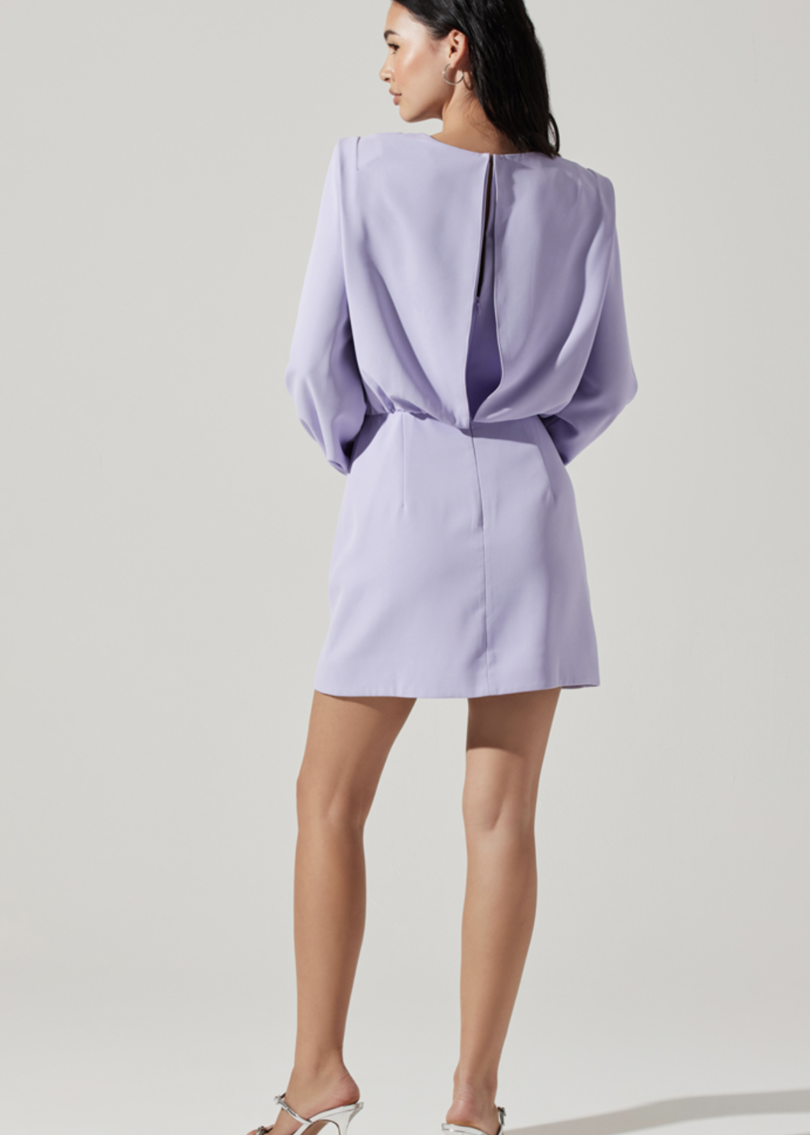 Elitaire Boutique Lunden Dress in Lavender