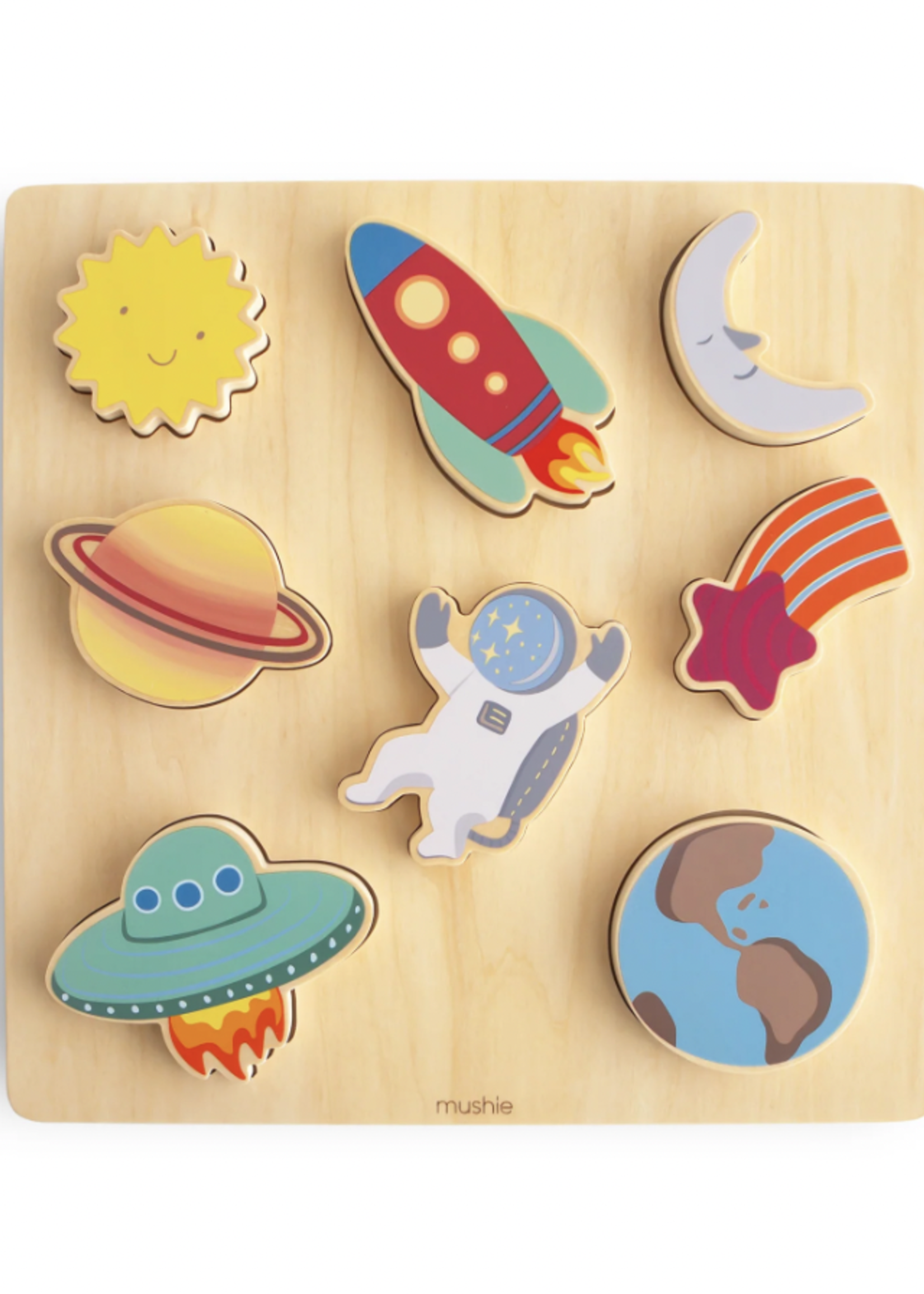 Wooden Space Puzzle
