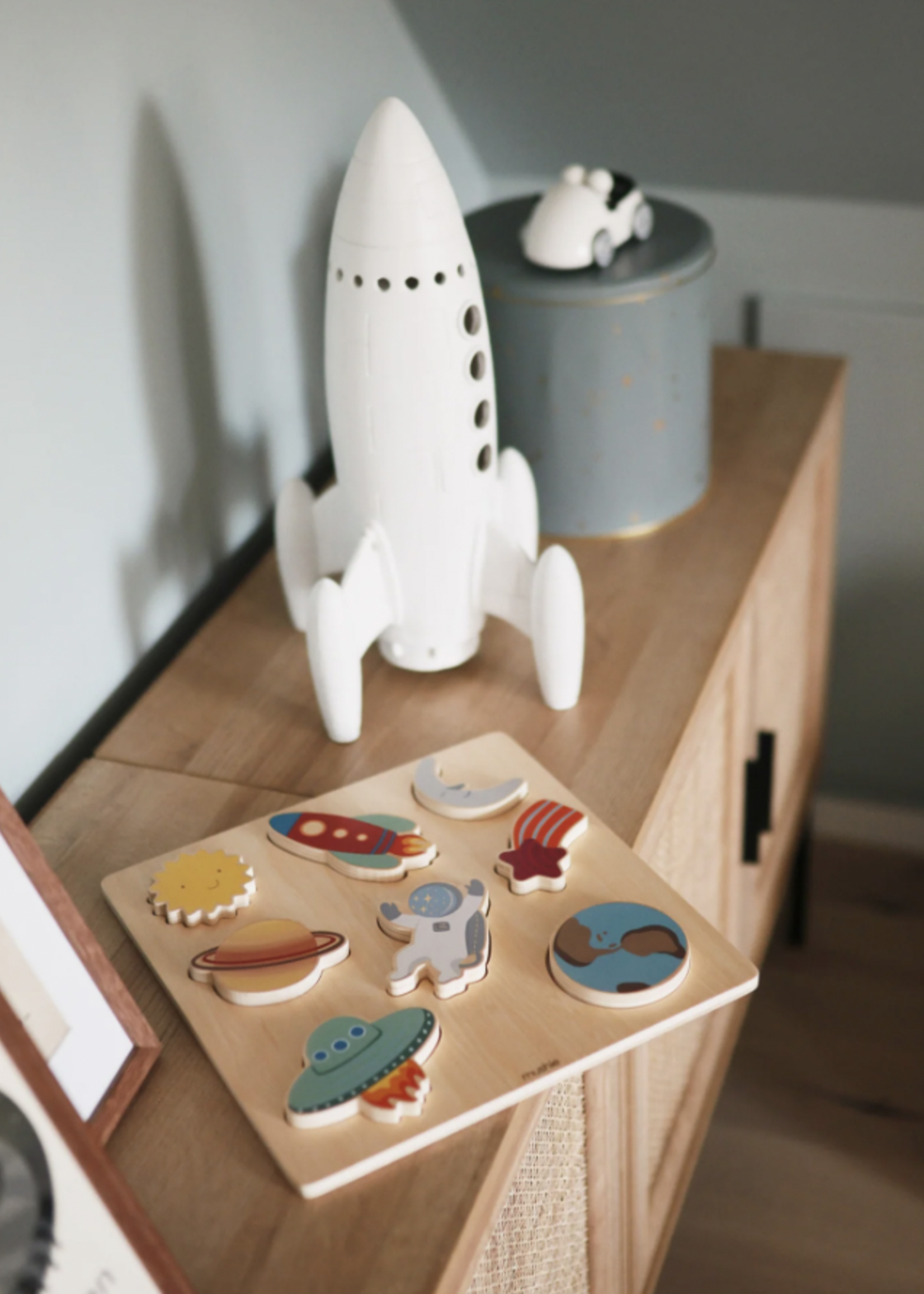 Wooden Space Puzzle