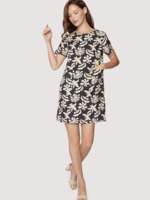 Elitaire Boutique Tropic Flair Mini Shift Dress