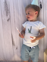 Elitaire Petite Dinosaur Birthday Tee