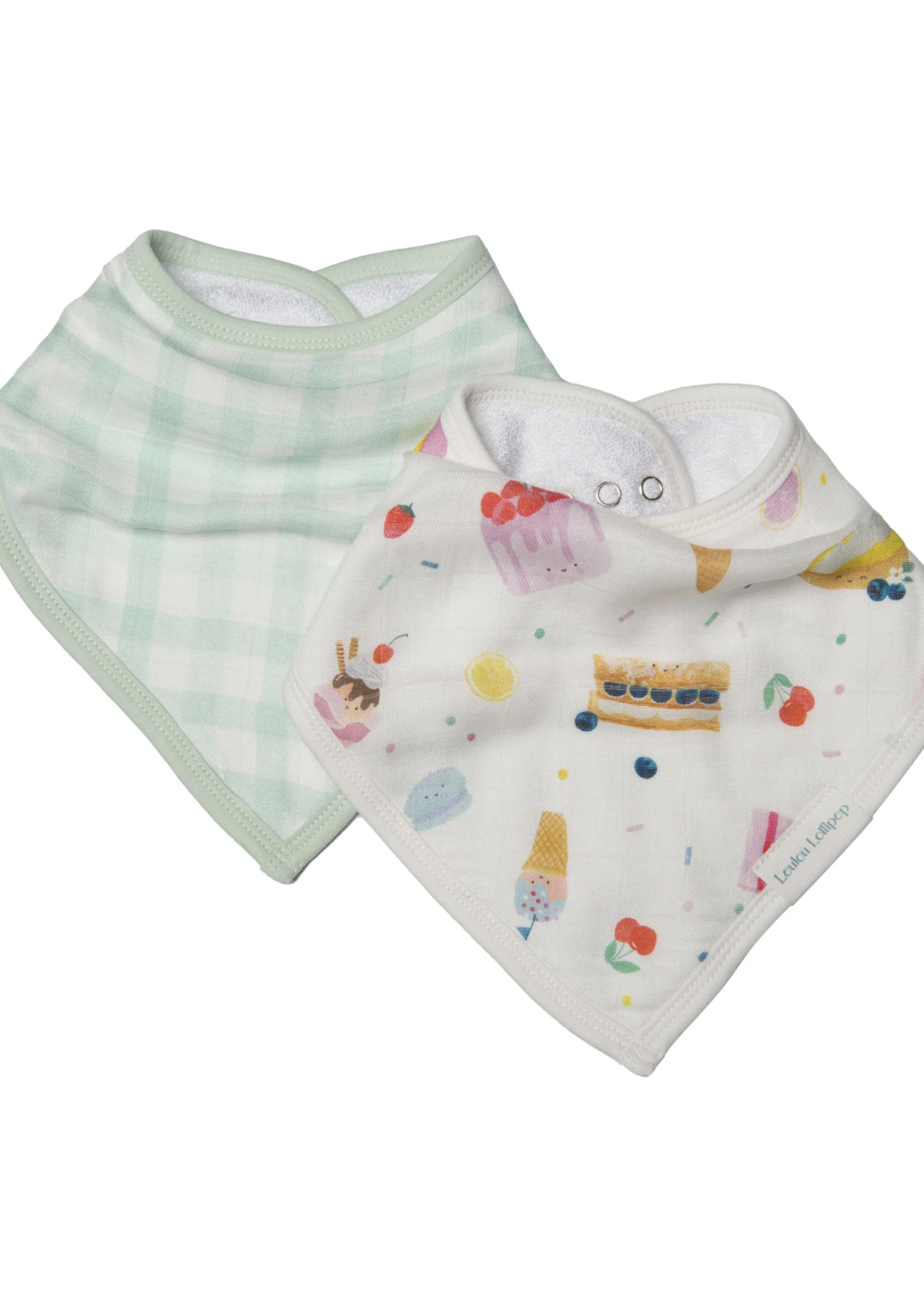 Elitaire Petite Bandana Bib Set - Sweet Treats