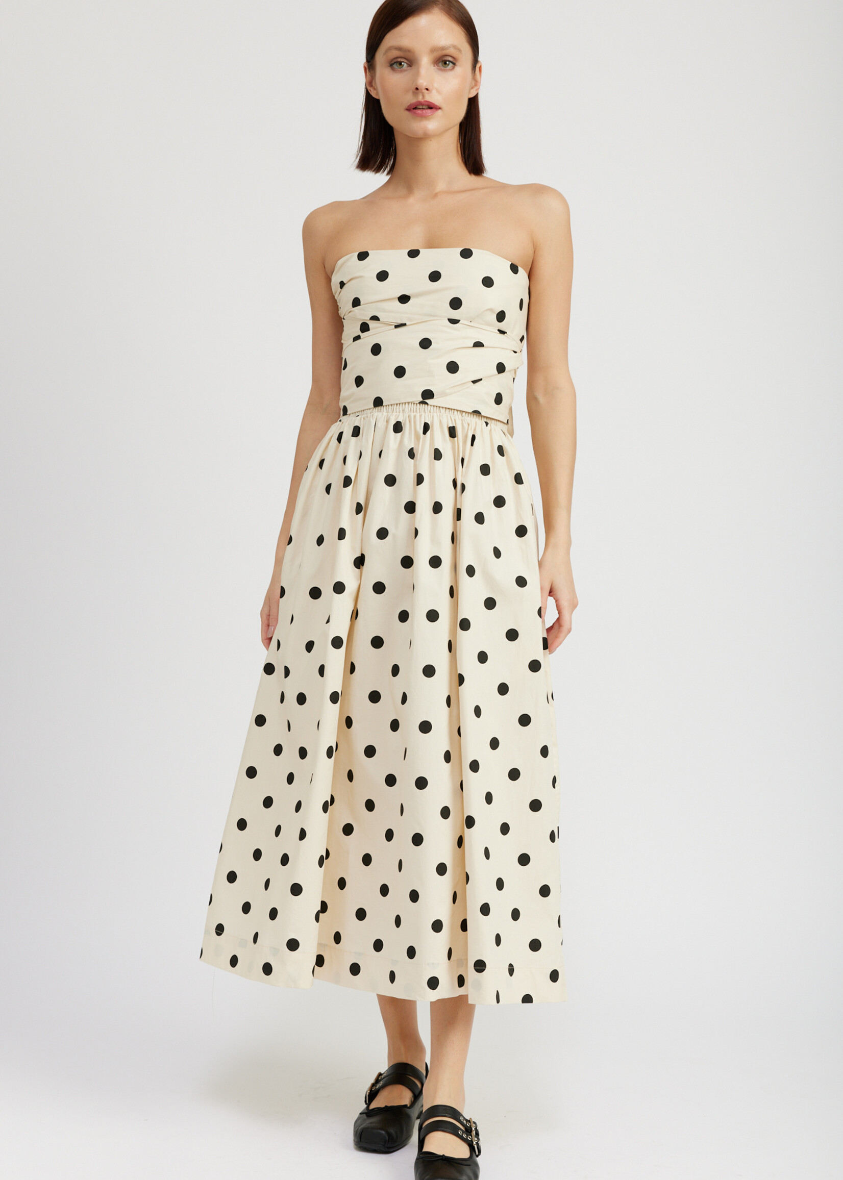 Elitaire Boutique Josephine Polka Dot Dress