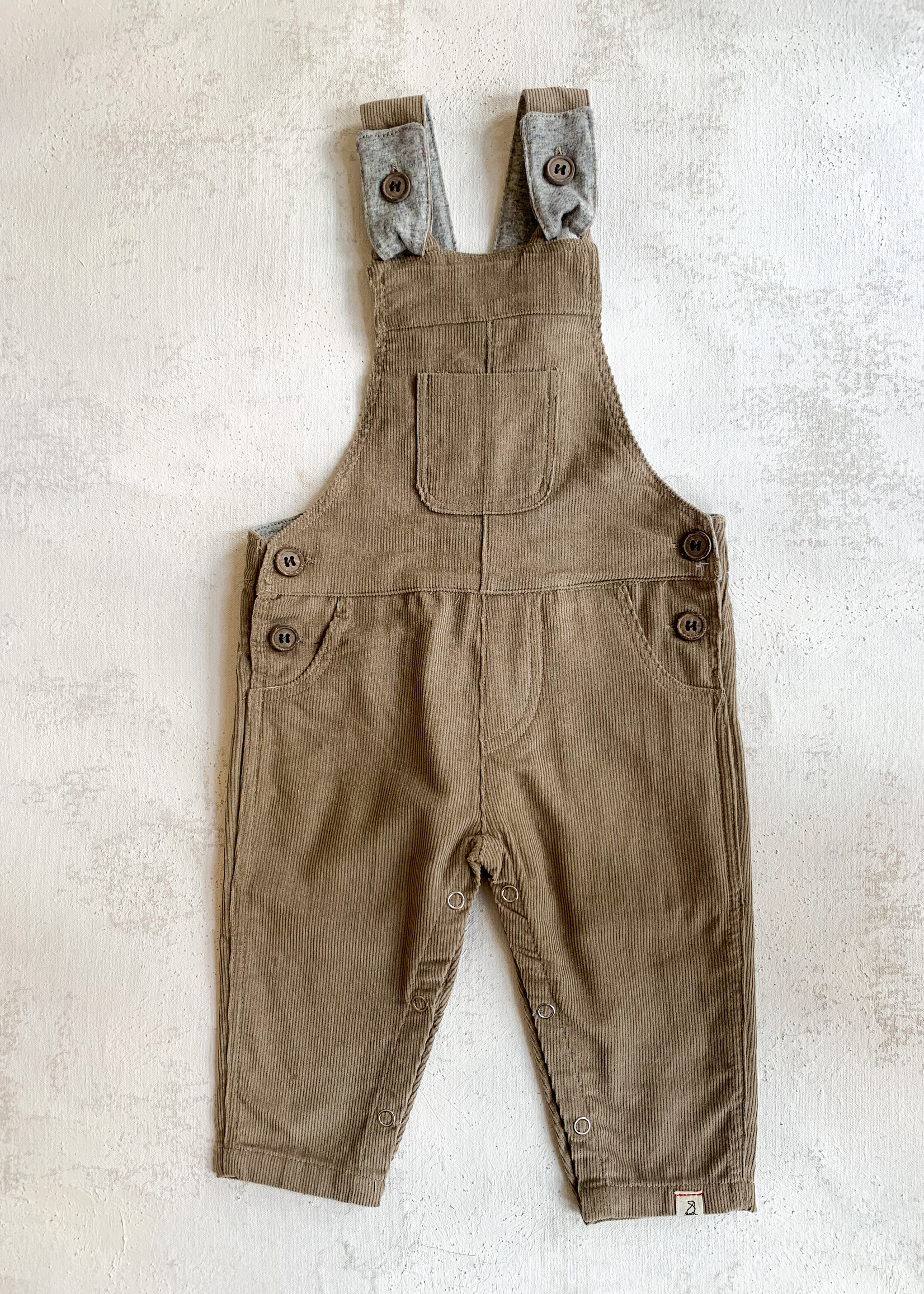 Elitaire Petite Harrison Cord Overalls