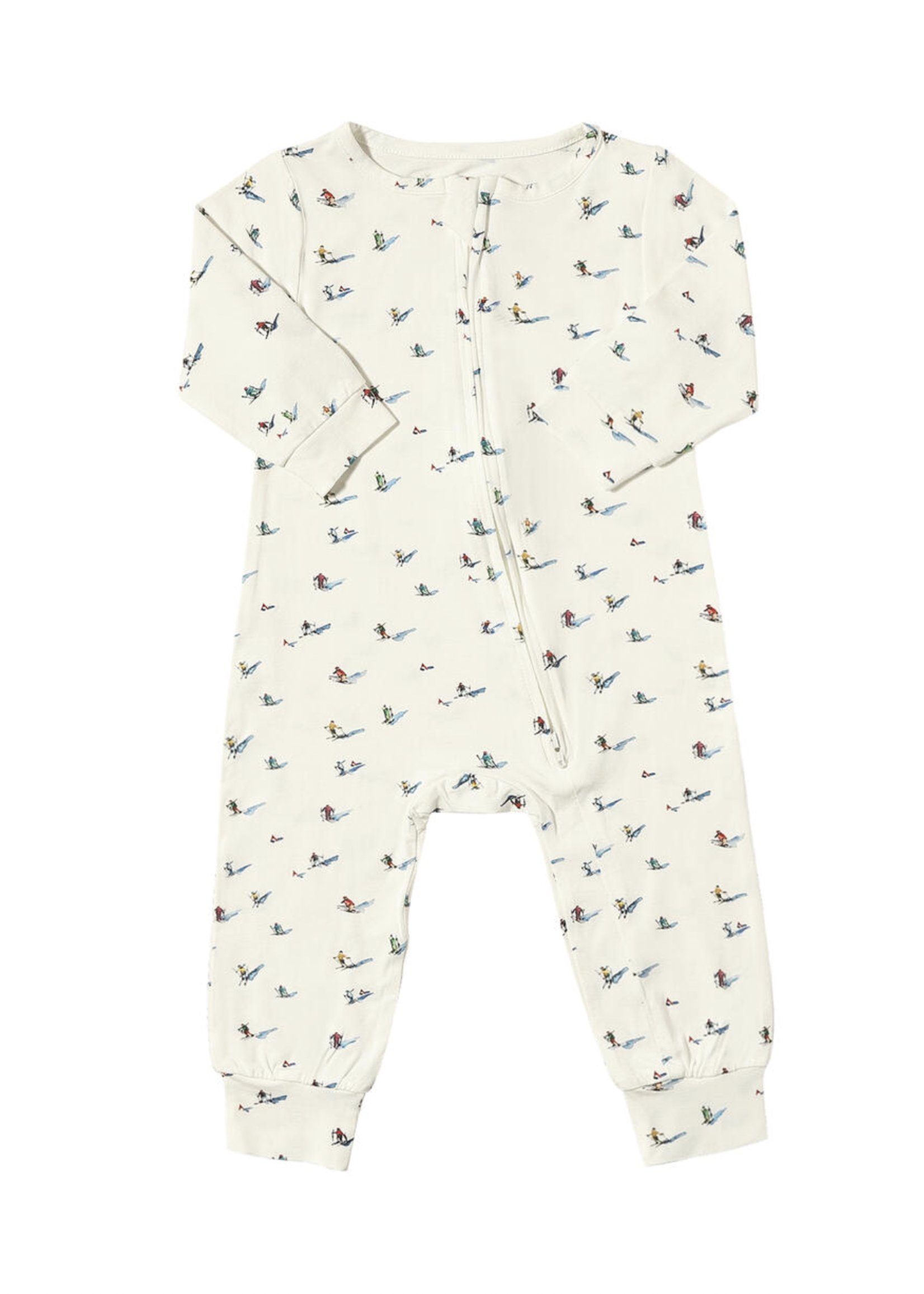 Elitaire Petite Skiers Zippered Romper