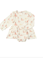 Elitaire Petite Ballerinas Onesie Dress
