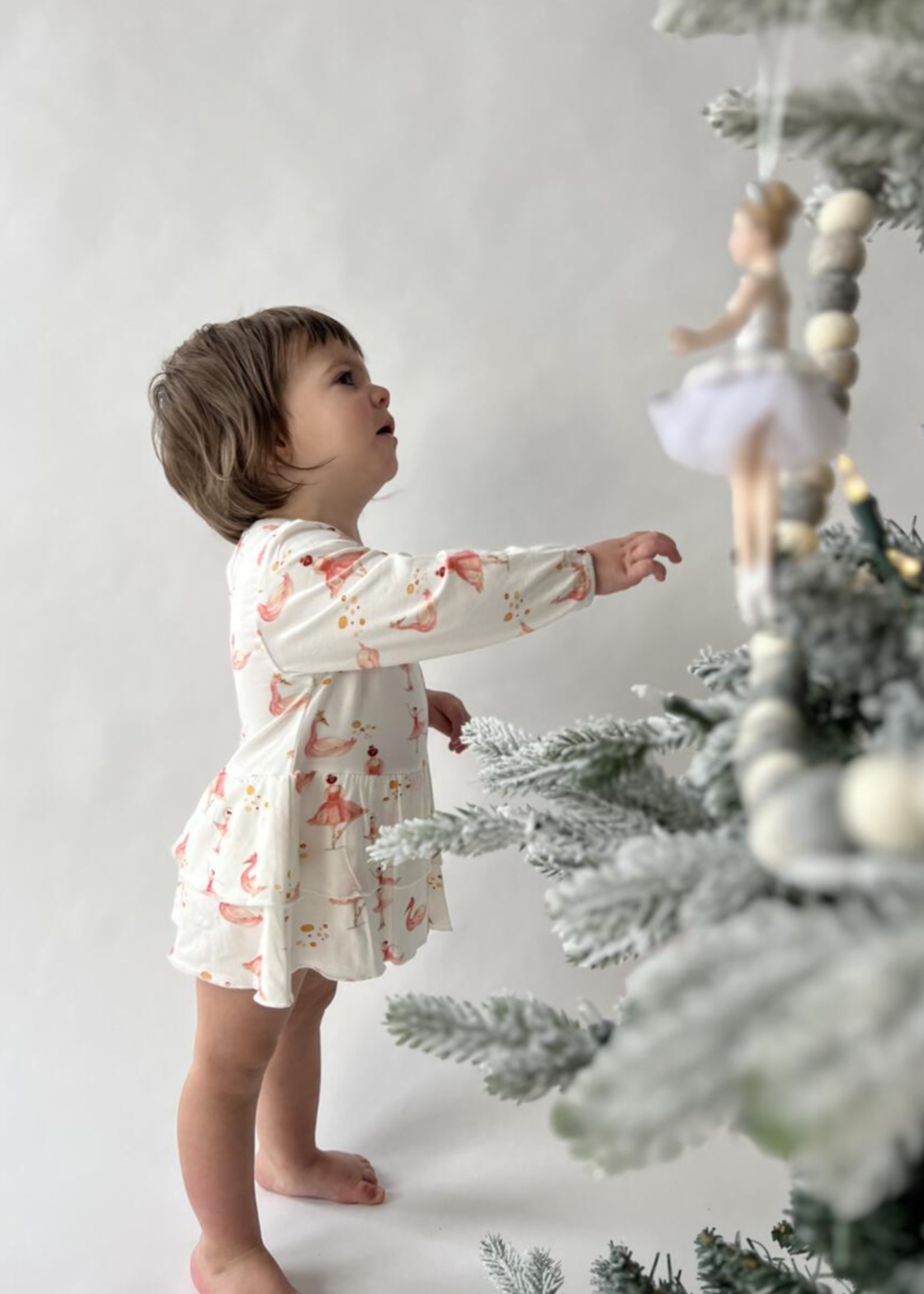 Elitaire Petite Ballerinas Onesie Dress